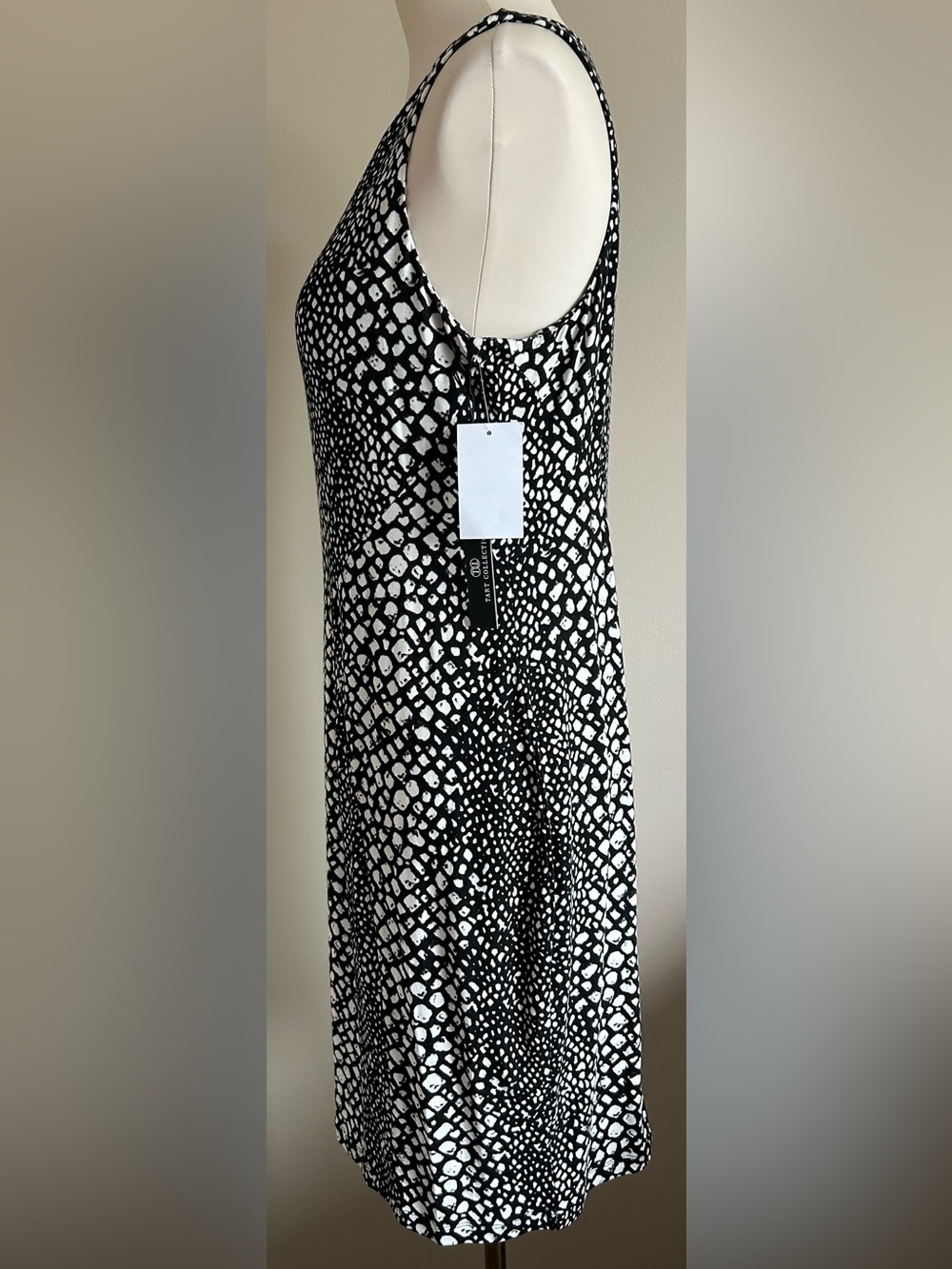 NWT - Modal Tart Collection Snakeskin Print Midi Dress - Picture 7 of 10